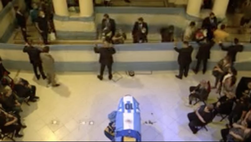 Maradona’s body arrives presidential palace in Argentina - Expressive Info