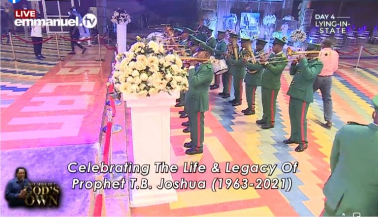 Video Photos Arrival of Body of Late TB Joshua and 